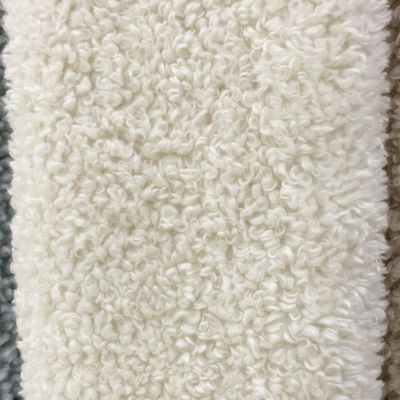 Stoffa di peluche 100% poliestere imitazione di lana Stoffa per abbigliamento Min Ordine 500 metri
