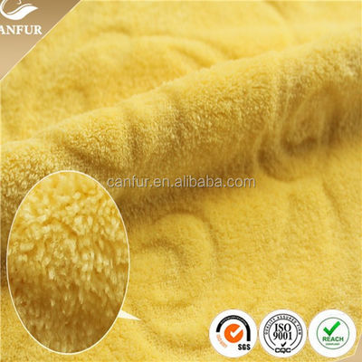 100D Yarn Count abito da bagno di design giapponese in velluto di corallo per coperte e vestiti da notte