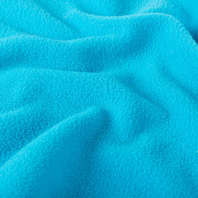 Modello spazzolato Colori personalizzati 100% poliestere 290gm tessuto di velluto polare morbido per cappotto