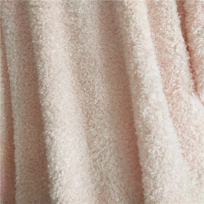 Tessuto Teddy Bear Plush 100% Tricot in poliestere per abbigliamento domestico Indumenti Filati tinti a maglia Plain 15-20 giorni