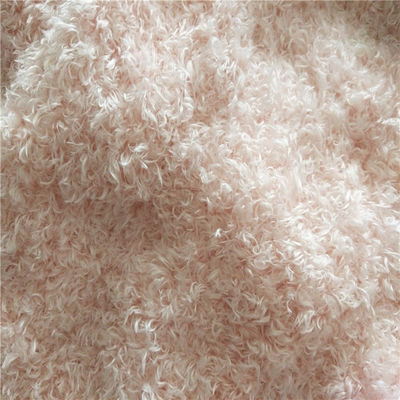 Tessuto Teddy Bear Plush 100% Tricot in poliestere per abbigliamento domestico Indumenti Filati tinti a maglia Plain 15-20 giorni
