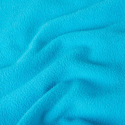 Anti Pilling due lati spazzolato tessuto di velluto polare per 250GSM colore semplice cappotto invernale