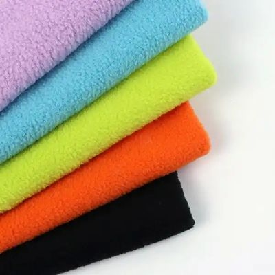 Tessuto di velluto polare stampato su misura 150D/144F