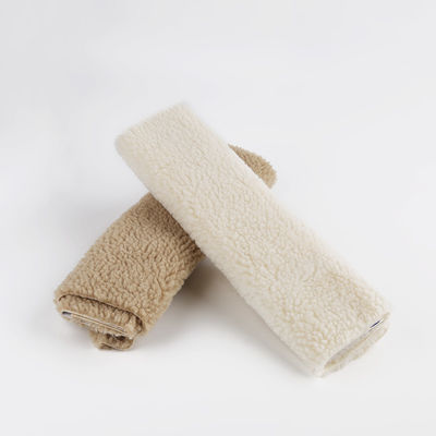 Giacche Sherpa Tessuto rivestimento tessuto intrecciato Polyester a maglia Fleece di stampa 100D Plain