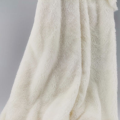 170 GSM Tessuto a maglia 100% poliestere Sherpa BROG per bambini Abbigliamento Min Ordine 500M
