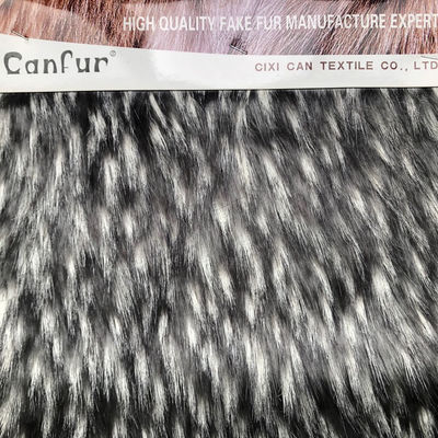 Monster Fux pelliccia tessuto per cappotto Monster stile Come per la vostra richiesta Capelli lunghi