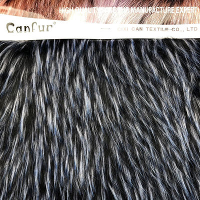 Monster Fux pelliccia tessuto per cappotto Monster stile Come per la vostra richiesta Capelli lunghi
