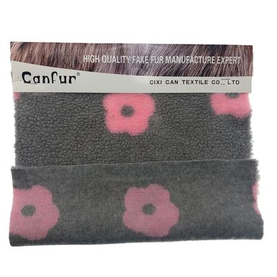 Tessuto Jacquard Sherpa a maglia personalizzato per le esigenze del cliente