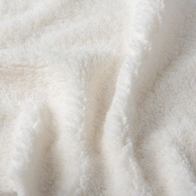 Tessuto di rivestimento in poliestere Sherpa per cappotto invernale Rivestimento per giacca 300-500 g/m Larghezza 58/60