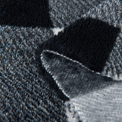 Velluto di cotone di poliestere stampato su due lati per la produzione di abiti comodi