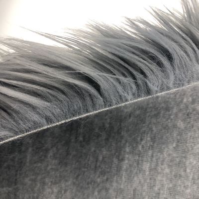 Tessuto di pelle finta artificiale a lunga pila di lusso su misura con peso di 1200 g/m