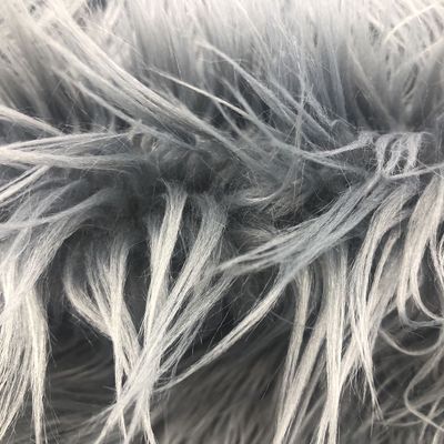 Tessuto di pelle finta artificiale a lunga pila di lusso su misura con peso di 1200 g/m