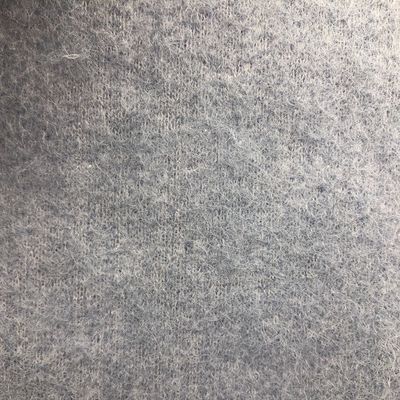 Materiale anteriore 100% poliestere lunghe pile tessuto di pelliccia finta per abiti accoglienti e eleganti