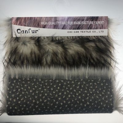 Tessuti di pelliccia finta di peluche stampati per abbigliamento invernale 58/60" Larghezza 1300G/M 100% acrilico