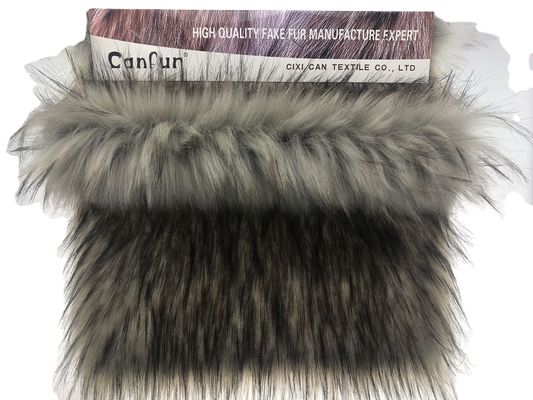 Tessuti di pelliccia finta di peluche stampati per abbigliamento invernale 58/60" Larghezza 1300G/M 100% acrilico