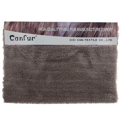 Tessuto di velluto di sherpa 100% di poliestere cationico tinto a maglia per varie applicazioni