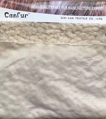100% tessuto di poliestere a maglia 320 gm 58/60" larghezza asciugatura rapida per tessuto Sherpa