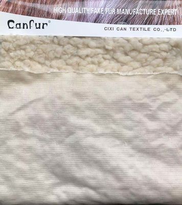 100% tessuto di poliestere a maglia 320 gm 58/60" larghezza asciugatura rapida per tessuto Sherpa