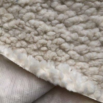 100% tessuto di poliestere a maglia 320 gm 58/60" larghezza asciugatura rapida per tessuto Sherpa