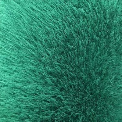 Confortevoli tecnici a maglia 100% poliestere pelliccia finta Moda tessuto di pelliccia corta