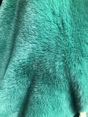 Confortevoli tecnici a maglia 100% poliestere pelliccia finta Moda tessuto di pelliccia corta