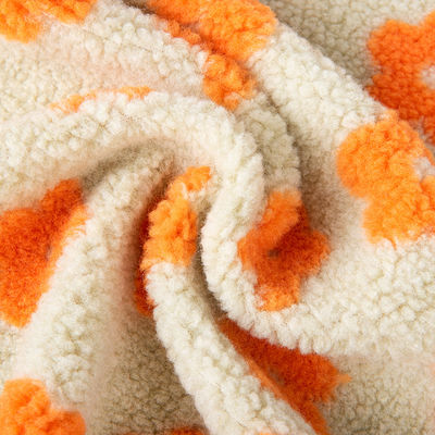 Giacca di velluto Sherpa con rivestimento in jacquard personalizzato