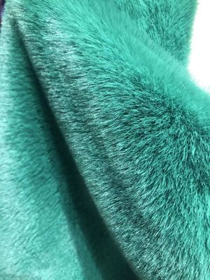 Confortevoli tecnici a maglia 100% poliestere pelliccia finta Moda tessuto di pelliccia corta