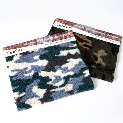 Giacca di velluto Sherpa con rivestimento in jacquard personalizzato