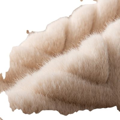 Soft Comfortable Hand Feeling Xiaomi Mink 100% poliestere per abbigliamento femminile popolare