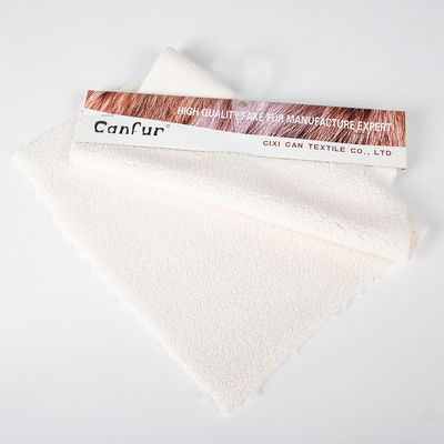 Modello SOLIDS morbido e traspirante 100% poliestere sherpa fleece felpa con cappuccio giacca tessuto