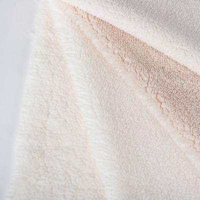 Stoffa di rivestimento Sherpa 100% riciclata di poliestere per abbigliamento