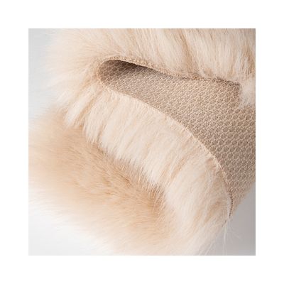 100% poliestere pelle artificiale Sherpa ad alto peso per la produzione di abbigliamento invernale