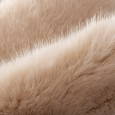 100% poliestere pelle artificiale Sherpa ad alto peso per la produzione di abbigliamento invernale