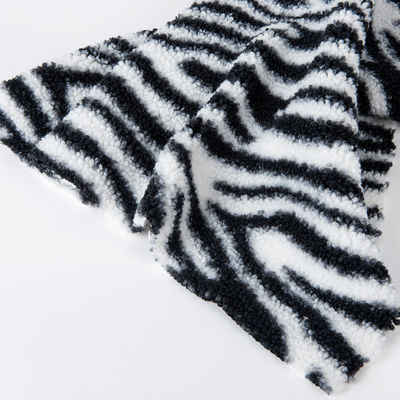 Peso medio Teddy Tessuto Abbigliamento giocattolo Flannelette per personalizzazione 100% poliestere