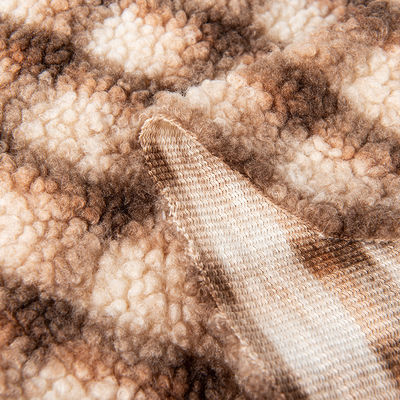 Peso medio Teddy Tessuto Abbigliamento giocattolo Flannelette per personalizzazione 100% poliestere