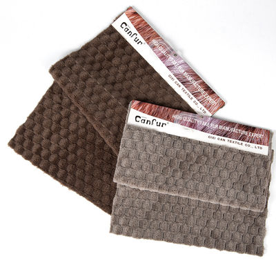 Capelli di coniglio a maglia Jacquard per abbigliamento invernale e giocattoli 100%