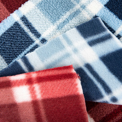 Super Soft 100 Polyester a maglia modello personalizzato 3D Jacquard Mirco Sherpa tessuto di velluto per abbigliamento