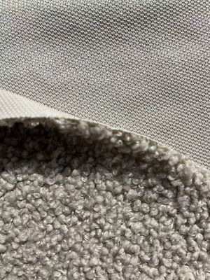 Peso medio 100% poliestere colore massello tessuto di velluto Teddy per abbigliamento 58/60" larghezza