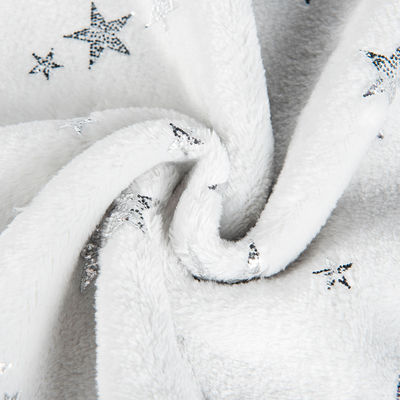 Fleece di flanella per tessuti e biancheria da casa 100% poliestere spazzolato
