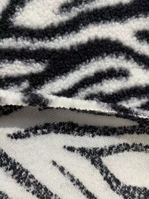 Tessuto di Teddy stampato su misura caldo 100% poliestere a maglia per cappotto e giocattolo Larghezza 58/60