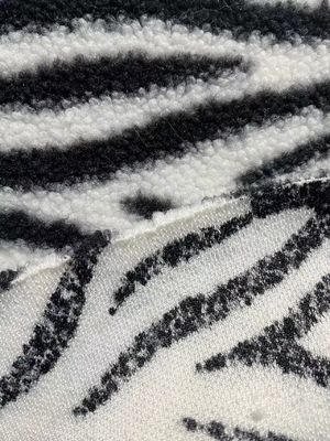 Tessuto di Teddy stampato su misura caldo 100% poliestere a maglia per cappotto e giocattolo Larghezza 58/60