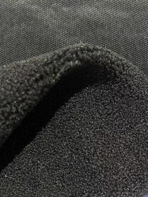 100% tessuto in poliestere sherpa fleece per borse da abbigliamento biancheria intima abbigliamento giacca larghezza 58/60