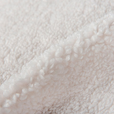 Cappotto invernale in tessuto a guscio morbido con disegno a maglia e pelliccia di Teddy Sherpa a maglia