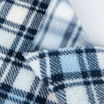 100% tessuto in poliestere sherpa tessuto di velluto per abbigliamento