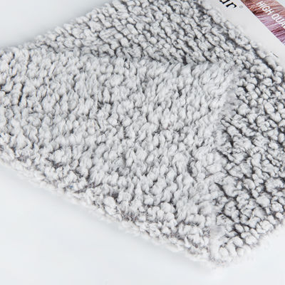 Tessuto a maglia 100% poliestere pelliccia molle pelliccia Shu velo di tessuto per tessili domestici
