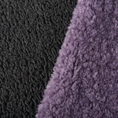 Disegno popolare Hometextile SOLIDS Modello tessuto di poliestere suede per abbigliamento e divano