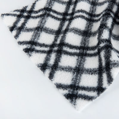 Densità di peso medio personalizzato Tintura speciale Tessuto di velluto Teddy per abbigliamento / divano