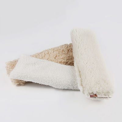 100% poliestere Micro Polar Sheepskin Sherpa Fleece Copertura con materiale resistente alle lacrime