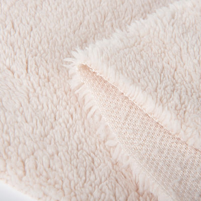 100% poliestere Micro Polar Sheepskin Sherpa Fleece Copertura con materiale resistente alle lacrime