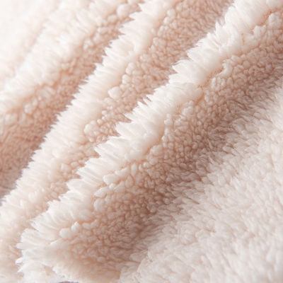 100% poliestere Micro Polar Sheepskin Sherpa Fleece Copertura con materiale resistente alle lacrime